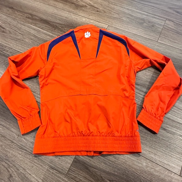 NWOT Nike Clemson Orange Fitstorm Windbreaker Size Small - Picture 5 of 8